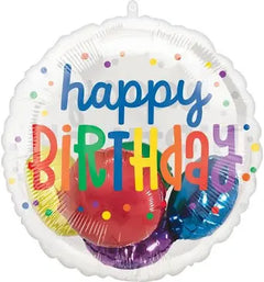 Rainbow Birthday Insider Balloon - Balloons Bouquets and More