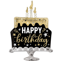 SuperShape Happy Birthday Surprise Balloon - Balloons Bouquets and More