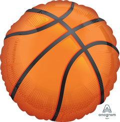 28" Jumbo Nothin' but Net Basketball Foil Balloon - Balloons Bouquets and More