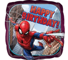 18" Spider-Man Happy Birthday Balloon - Balloons Bouquets and More