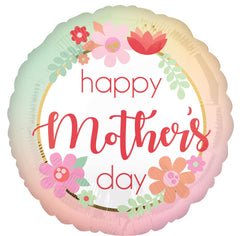 Jumbo Happy Mothers Day Filtered Ombre Balloon - Balloons Bouquets and More
