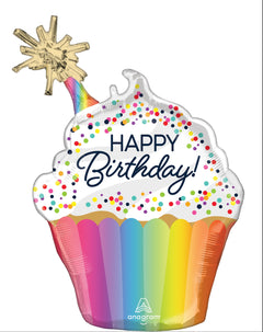 Confetti Sprinkle 32” Supershape Balloon - Balloons Bouquets and More