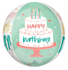 Orbz Happy Cake Day Balloon - Balloons Bouquets and More