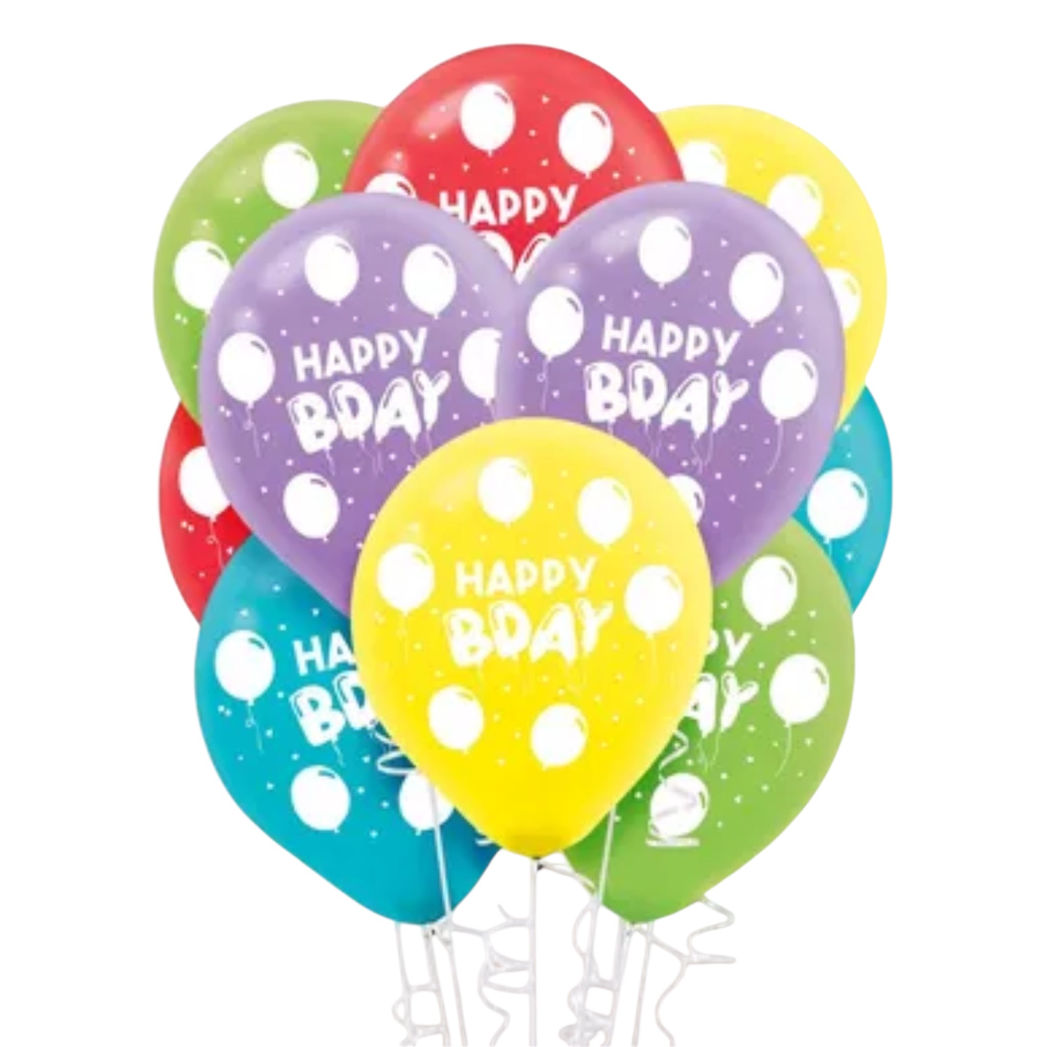 Latex Helium Filled Balloons