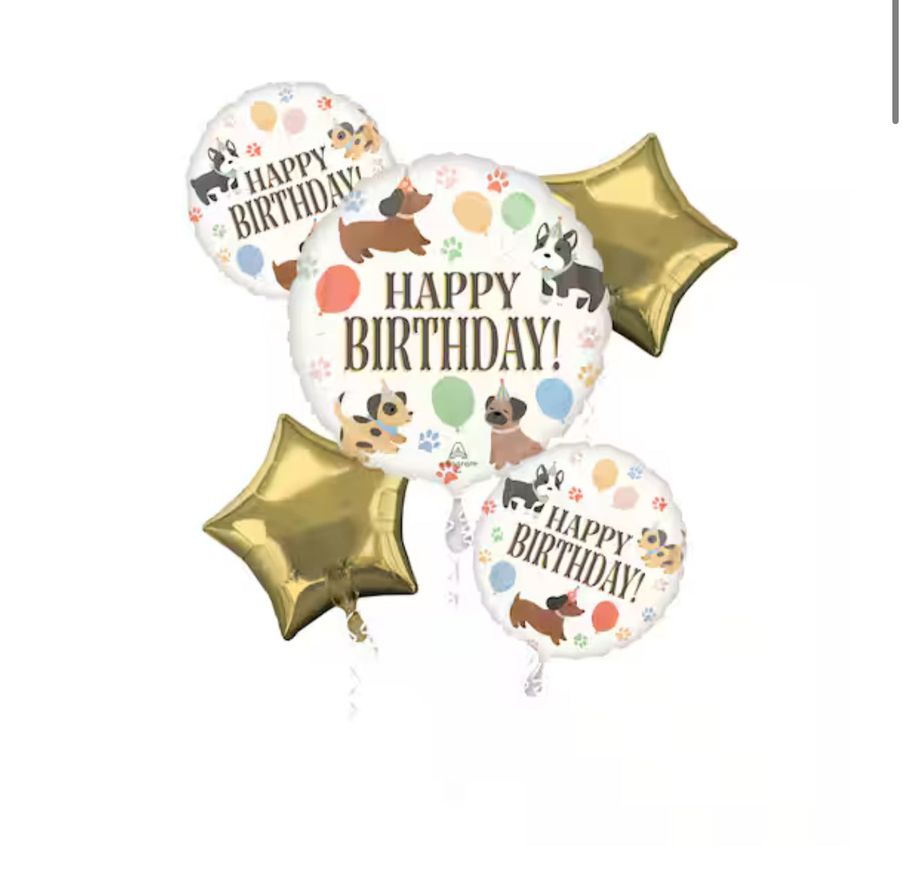 Dog Party Balloon Bouquet