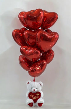 Valentine 2025 Bear - Balloons Bouquets and More