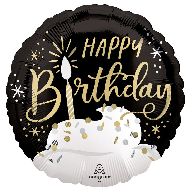 18” Happy Birthday Wishes Balloon - Balloons Bouquets and More