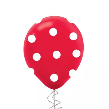 Polka Dot Latex 12” - Balloons Bouquets and More