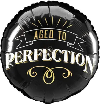 18” Better with Age Birthday Round Foil Balloon - Balloons Bouquets and More
