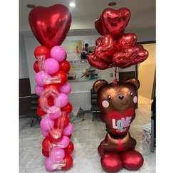 Valentine Love Column - Balloons Bouquets and More