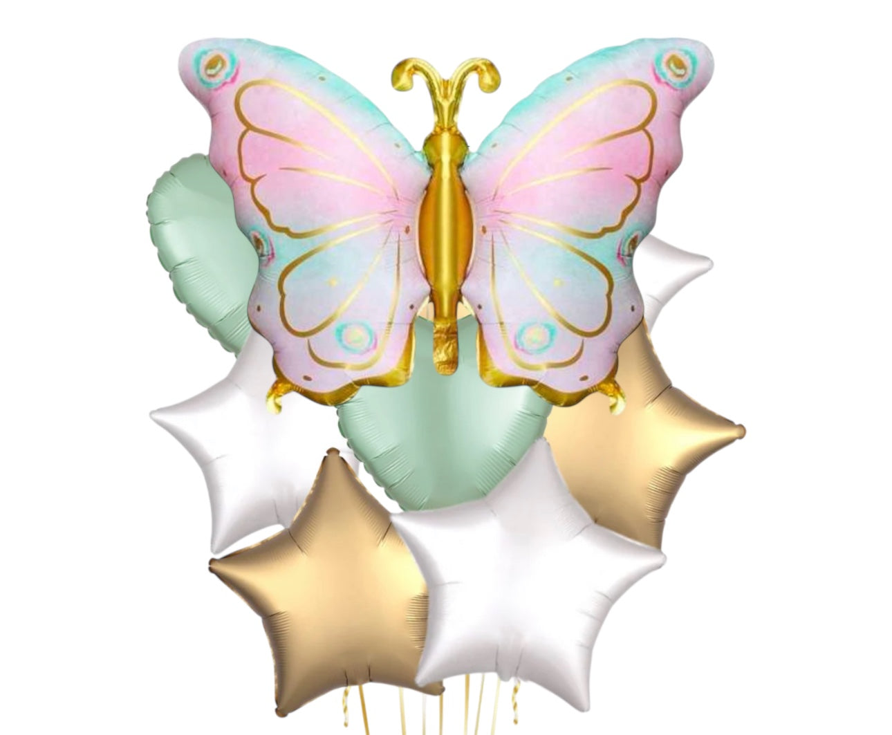 21” Satin Butterfly Balloon Bouquet