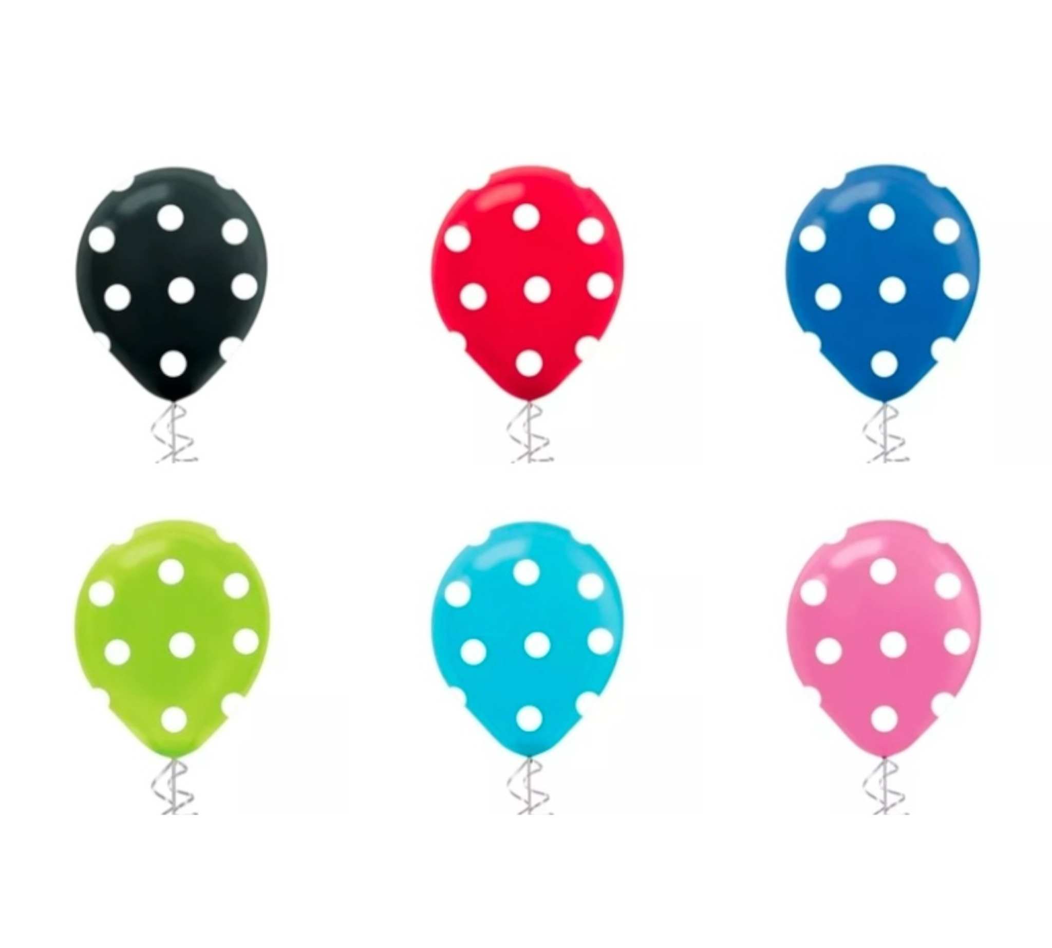 Polka Dot Latex 12” - Balloons Bouquets and More