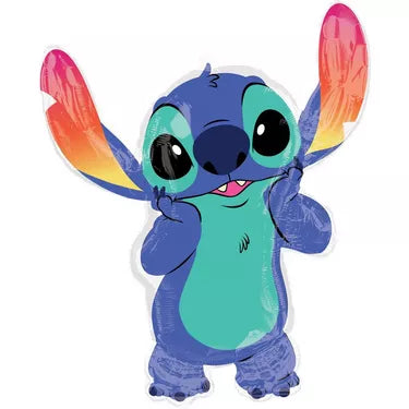 33" Lilo and Stitch SuperShape Foil Balloon - Balloons Bouquets and More