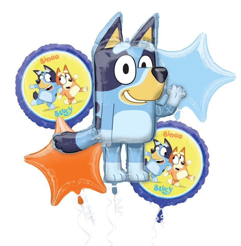 Balloon Bouquet Bluey 5pc