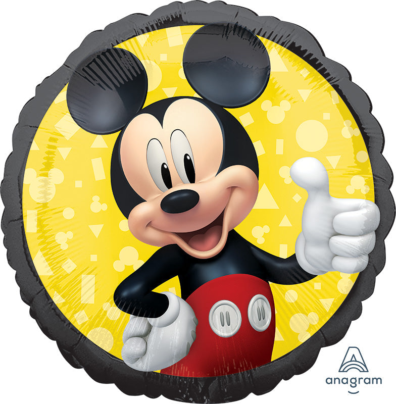 18" Mickey Mouse Forever Foil Balloon - Balloons Bouquets and More