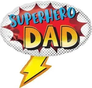 Father's Day Superhero Dad 27”