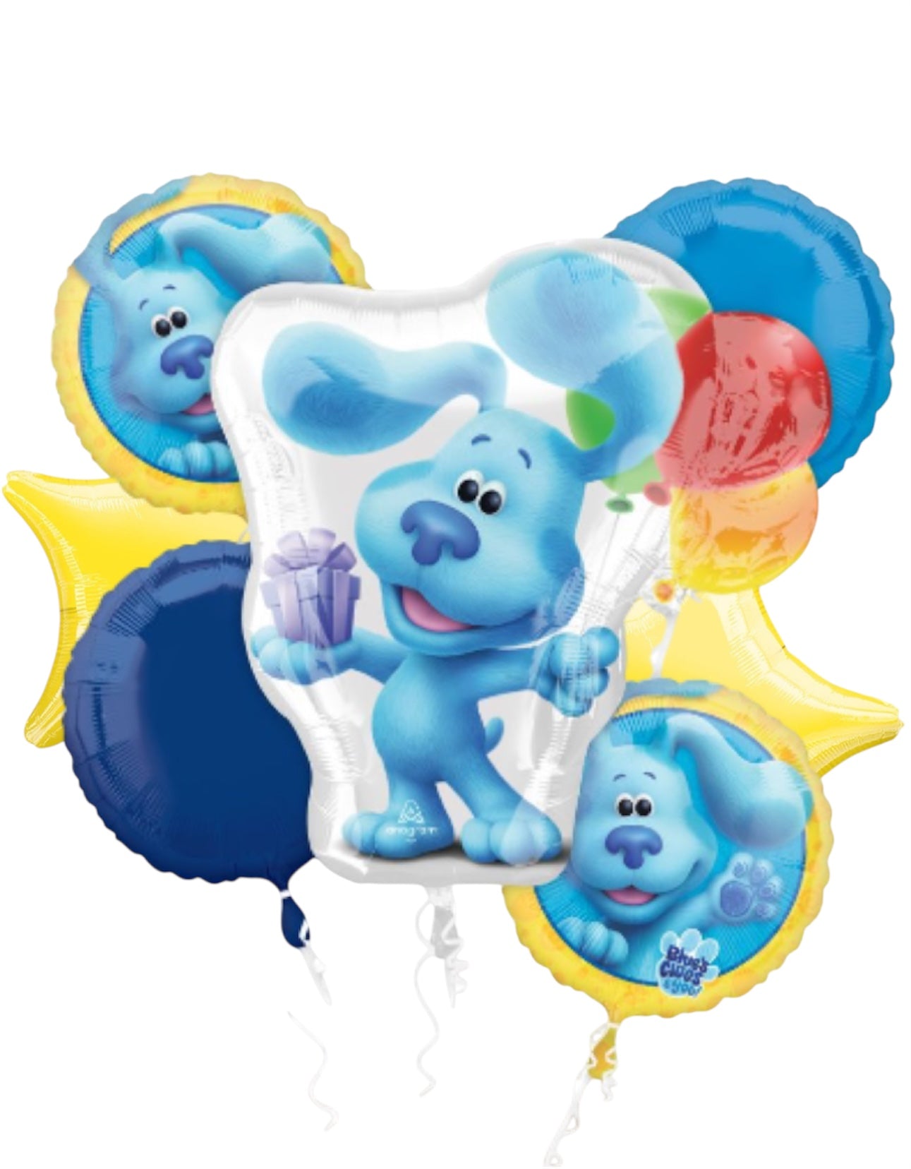 Blues Clues 7pc Balloon Bouquet