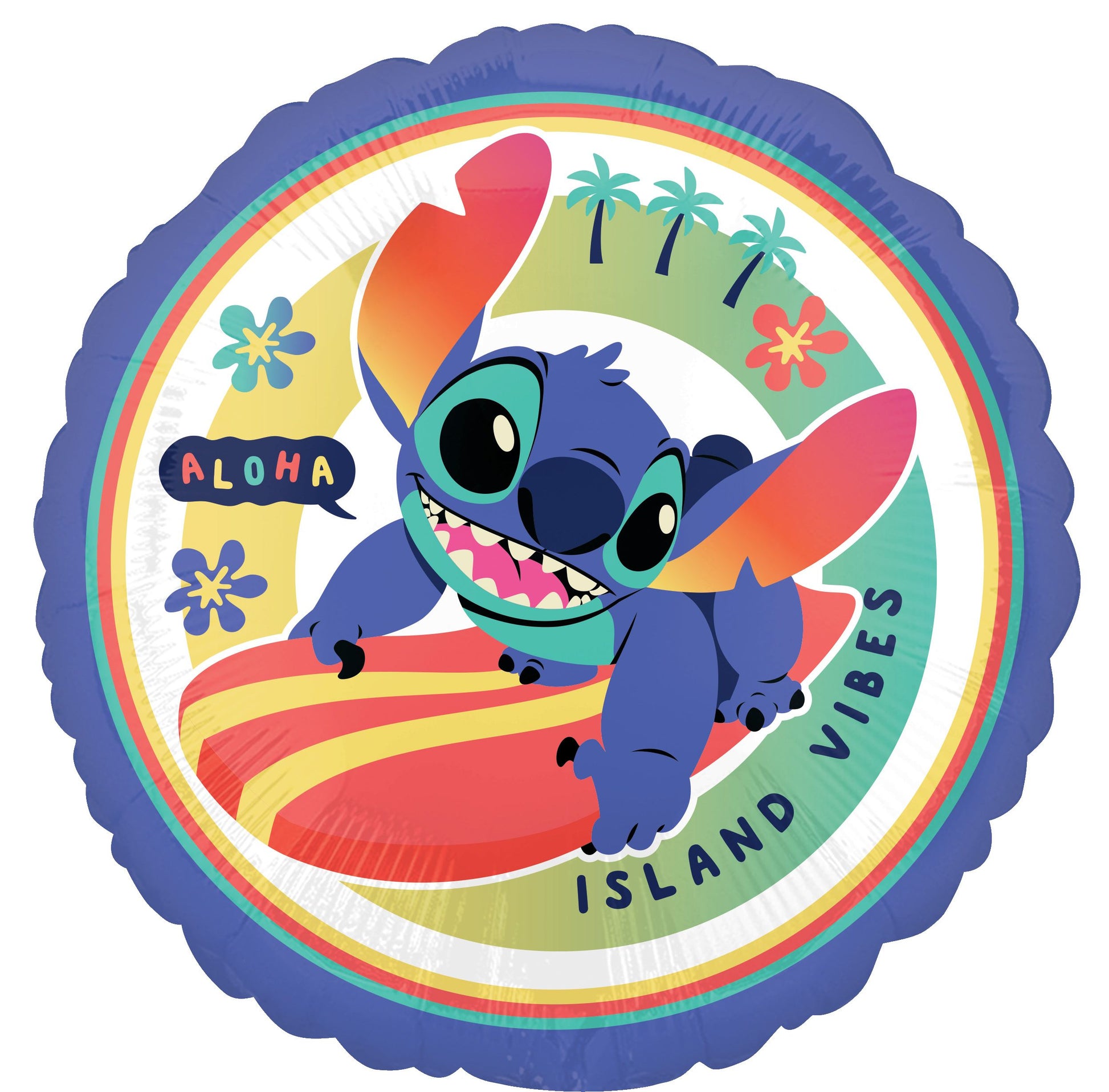 18" Lilo and Stitch Foil Balloon - Balloons Bouquets and More