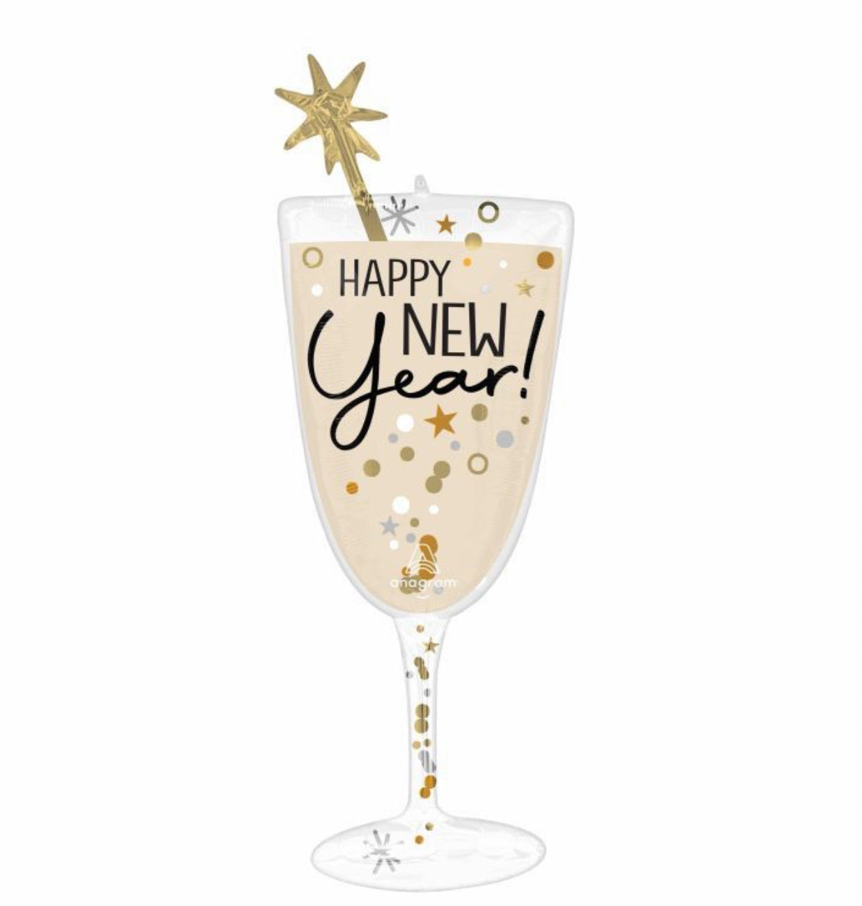 Bubbly New Year Glass 40"